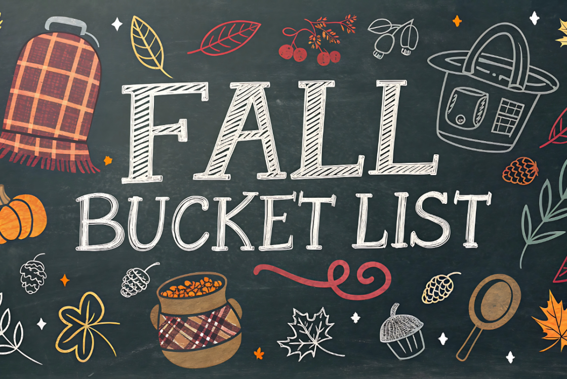 Fall Bucket List Chalkboard
